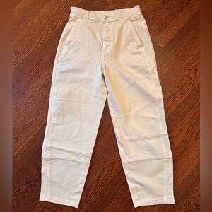 NWT Everlane Women's Utility Barrel Pants (regular) Bone size 2